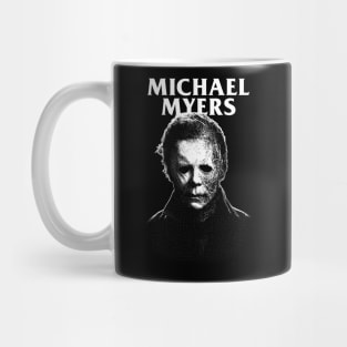 Michael Myers - Engraving Style Mug